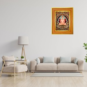 Tirthankar Jainism Photo Frame 10x14 Inches-Brown Wooden Frame For Home, Office & Temple Decoration And Gifting (F6439) Tirthankar Jainism Photo Frame 10x14 Inches-Brown Wooden Frame For Home, Office & Temple Decoration And Gifting (F6439)