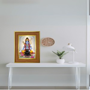 Young Krishna With Shiv Ji Photo Frame 10x14 Inches-Brown Wooden Frame For Home, Office & Temple Decoration And Gifting (F6231) Young Krishna With Shiv Ji Photo Frame 10x14 Inches-Brown Wooden Frame For Home, Office & Temple Decoration And Gifting (F6231)