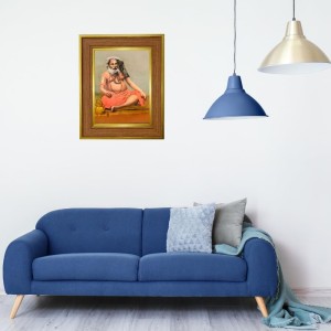 Bijaay Krishna Goswami Photo Frame 10x14 Inches-Brown Wooden Frame For Home, Office & Temple Decoration And Gifting (F6400) Bijaay Krishna Goswami Photo Frame 10x14 Inches-Brown Wooden Frame For Home, Office & Temple Decoration And Gifting (F6400)