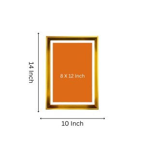 Durga Mata Ji Golden Photo Frame - 10x14 Inches | Elegant Wooden Frame For Home, Office & Temple Decoration | Spiritual Wall & Table Decor and Gift Item Durga Mata Ji Golden Photo Frame - 10x14 Inches | Elegant Wooden Frame For Home, Office & Temple Decoration | Spiritual Wall & Table Decor and Gift Item