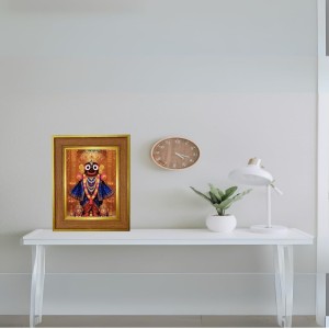 Lord Jaganath Photo Frame 10x14 Inches-Brown Wooden Frame For Home, Office & Temple Decoration And Gifting (F6245) Lord Jaganath Photo Frame 10x14 Inches-Brown Wooden Frame For Home, Office & Temple Decoration And Gifting (F6245)