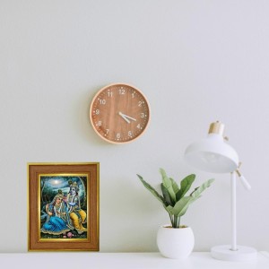 Radha Krishna Photo Frame 14x18 Inches-Brown Wooden Frame For Home, Office & Temple Decoration And Gifting (F6418) Radha Krishna Photo Frame 14x18 Inches-Brown Wooden Frame For Home, Office & Temple Decoration And Gifting (F6418)
