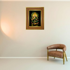 Bala Tripura Sundari Photo Frame 10x14 Inches-Brown Wooden Frame For Home, Office & Temple Decoration And Gifting (F6234) Bala Tripura Sundari Photo Frame 10x14 Inches-Brown Wooden Frame For Home, Office & Temple Decoration And Gifting (F6234)