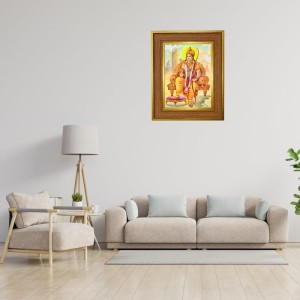 Lord Vishnu Photo Frame 16x20 Inches-Brown Wooden Frame For Home, Office & Temple Decoration And Gifting (F6382) Lord Vishnu Photo Frame 16x20 Inches-Brown Wooden Frame For Home, Office & Temple Decoration And Gifting (F6382)