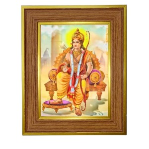 Lord Vishnu Photo Frame 16x20 Inches-Brown Wooden Frame For Home, Office & Temple Decoration And Gifting (F6382) Lord Vishnu Photo Frame 16x20 Inches-Brown Wooden Frame For Home, Office & Temple Decoration And Gifting (F6382)