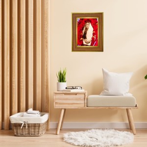 Sri Sarada Devi Photo Frame 12x16 Inches-Brown Wooden Frame For Home, Office & Temple Decoration And Gifting (F6408) Sri Sarada Devi Photo Frame 12x16 Inches-Brown Wooden Frame For Home, Office & Temple Decoration And Gifting (F6408)