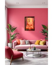 Vivekananda Photo Frame For Wall & Table | 7x9 Inch Golden Cherry Finish | Decorative Vivekananda Photo Frame For Home, Office & Pooja Room (F11350)