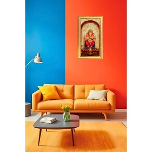 Lord Ganesh Digital Golden Color Photo Frame | Hindu Religious Wall Decor | 12x19 Inches - Inspirational Wall Art For Office, Home Decor - Ideal Spiritual Gift (F10332) Lord Ganesh Digital Golden Color Photo Frame | Hindu Religious Wall Decor | 12x19 Inches - Inspirational Wall Art For Office, Home Decor - Ideal Spiritual Gift (F10332)