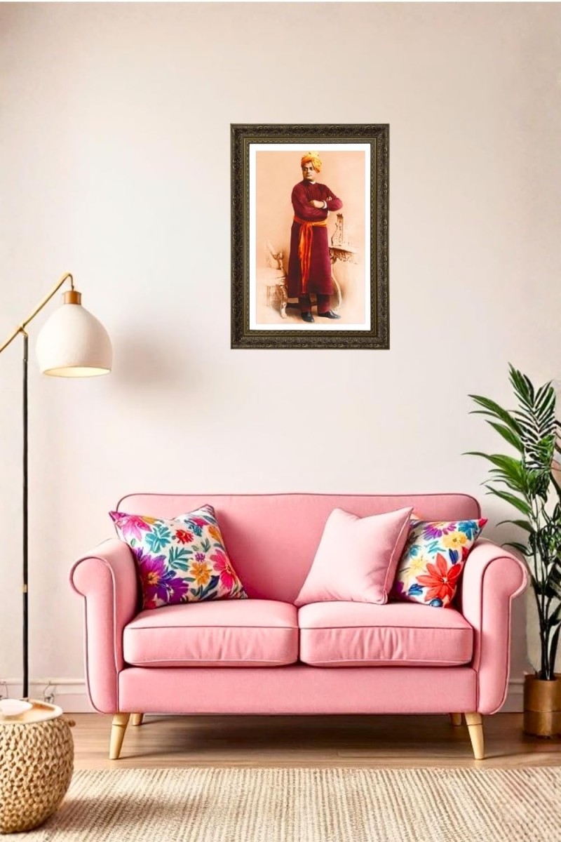 Vertical16X24 Inches Frame Big Photo Frame - 20x28 Inches For Home,Temple & Office Decoration (F10961)