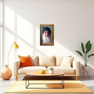Oshoo Digital Golden Balck Color Photo Frame | Hindu Religious Wall Decor | 10x16 Inches - Inspirational Wall Art For Office, Home Decor - Ideal Spiritual Gift (F16513) Oshoo Digital Golden Balck Color Photo Frame | Hindu Religious Wall Decor | 10x16 Inches - Inspirational Wall Art For Office, Home Decor - Ideal Spiritual Gift (F16513)