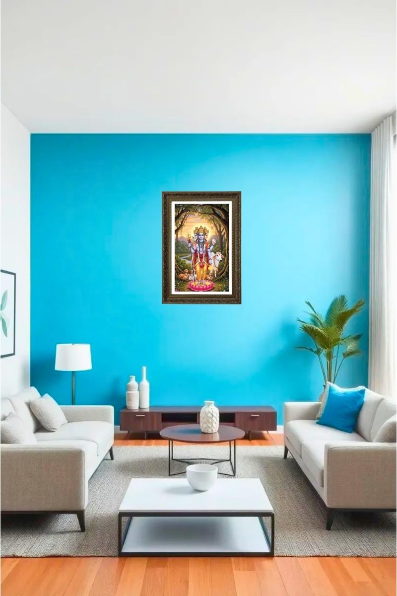 Vertical16X24 Inches Frame Big Photo Frame - 20x28 Inches For Home,Temple & Office Decoration (F11096)