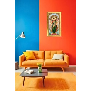 Manasha Mangal Digital Golden Color Photo Frame | Hindu Religious Wall Decor | 8x15 Inches - Inspirational Wall Art For Office, Home Decor - Ideal Spiritual Gift (F10378) Manasha Mangal Digital Golden Color Photo Frame | Hindu Religious Wall Decor | 8x15 Inches - Inspirational Wall Art For Office, Home Decor - Ideal Spiritual Gift (F10378)