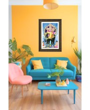 Vertical16X24 Inches Frame Big Photo Frame - 20x28 Inches For Home,Temple & Office Decoration (F10810)