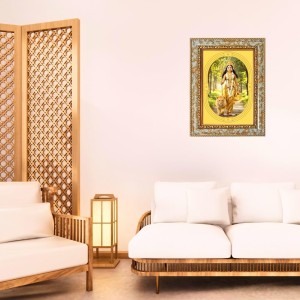 Little Durga Spiritual Guru Digital Photo In Designer Frame, Size 8x12 Inch | Hindu Religious Picture For Home Temple, Office & Gift | Wall Art & Pooja Decor (F10401) Little Durga Spiritual Guru Digital Photo In Designer Frame, Size 8x12 Inch | Hindu Religious Picture For Home Temple, Office & Gift | Wall Art & Pooja Decor (F10401)