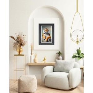 Tiger Photo Wall & Table Frame | 10x14 Inch Black Designer | Perfect For Gifting & Home Decor (F9639) Tiger Photo Wall & Table Frame | 10x14 Inch Black Designer | Perfect For Gifting & Home Decor (F9639)