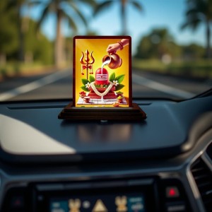 Car Desk/Table Top Shivlingam Wooden Photo Stand 3x4 Inches, Compact & Stylish Spiritual Display For Car, Home & Office (Pack Of 1) (F14145) Car Desk/Table Top Shivlingam Wooden Photo Stand 3x4 Inches, Compact & Stylish Spiritual Display For Car, Home & Office (Pack Of 1) (F14145)