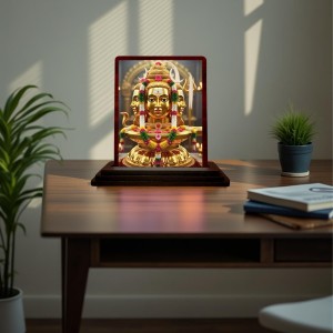 Car Desk/Table Top Lord Shiva Wooden Photo Stand 3x4 Inches, Compact & Stylish Spiritual Display For Car, Home & Office (Pack Of 1) (F15158) Car Desk/Table Top Lord Shiva Wooden Photo Stand 3x4 Inches, Compact & Stylish Spiritual Display For Car, Home & Office (Pack Of 1) (F15158)