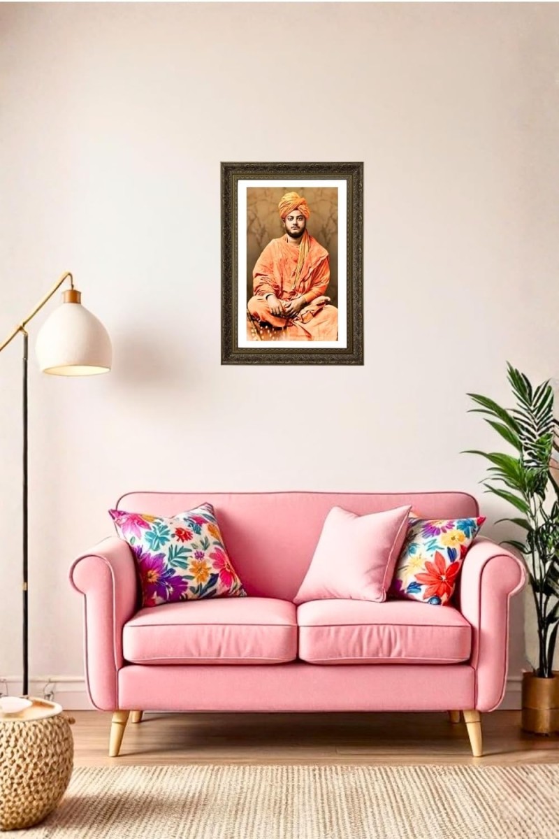 Vertical16X24 Inches Frame Big Photo Frame - 20x28 Inches For Home,Temple & Office Decoration (F10852)