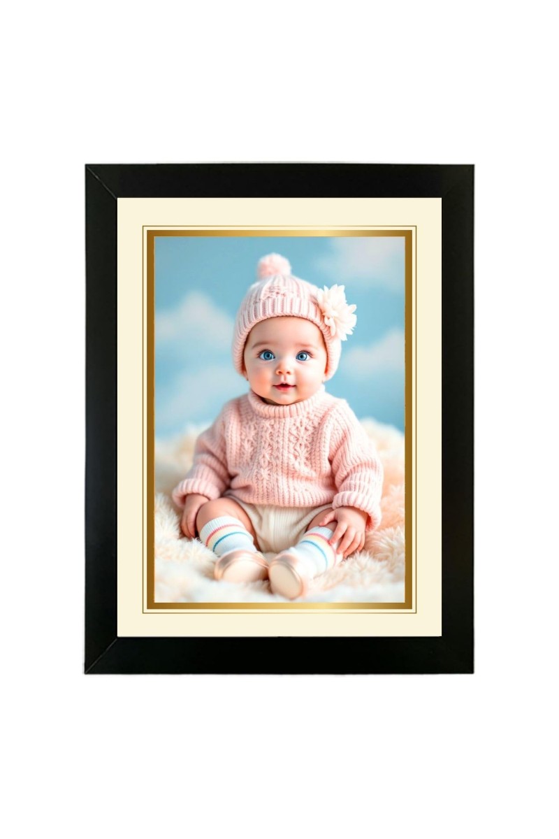 Baby Photo Frame For Pregnant Women (12x16 Inch) Maternity Milestone Memory Frame For Sonogram, Baby Bump & Pregnancy Journey | Keepsake Gift For Mom-to-Be (F12494)