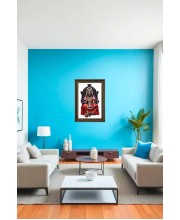 Mariamman Big Photo Frame - 20x28 Inches For Home,Temple & Office Decoration (F11016)