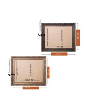 Sri Ramakrishna,Sarada Devi,Swami Vivekananda Big Photo Frame - 26x30 Inches for Home,Temple & Office Decoration