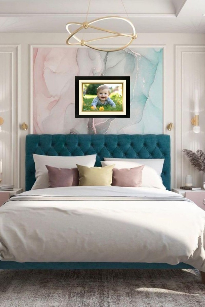 Baby Photo Frame For Pregnant Women (12x16 Inch) ?? Maternity Milestone Memory Frame For Sonogram, Baby Bump & Pregnancy Journey | Keepsake Gift For Mom-to-Be (F12429)