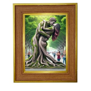 Couple Nature Photo Frame 12x16 Inches-Brown Wooden Frame For Home, Office & Temple Decoration And Gifting (F6427) Couple Nature Photo Frame 12x16 Inches-Brown Wooden Frame For Home, Office & Temple Decoration And Gifting (F6427)