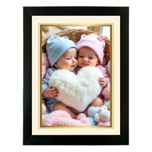 Baby Photo Frame For Pregnant Women (18x22 Inch) Maternity Milestone Memory Frame For Sonogram, Baby Bump & Pregnancy Journey | Keepsake Gift For Mom-to-Be (F12443)