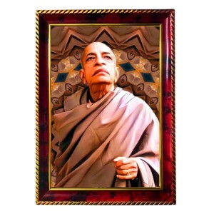 Sri Srila Prabhupada Photo Frame For Wall & Table | 7x9 Inch Golden Cherry Finish | Decorative Sri Srila Prabhupada Photo Frame For Home, Office & Pooja Room (F11550) Sri Srila Prabhupada Photo Frame For Wall & Table | 7x9 Inch Golden Cherry Finish | Decorative Sri Srila Prabhupada Photo Frame For Home, Office & Pooja Room (F11550)