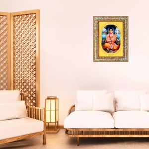 Sripada Sri Vallabha Spiritual Guru Digital Photo In Designer Frame, Size 14x18 Inch | Hindu Religious Picture For Home Temple, Office & Gift | Wall Art & Pooja Decor (F10421) Sripada Sri Vallabha Spiritual Guru Digital Photo In Designer Frame, Size 14x18 Inch | Hindu Religious Picture For Home Temple, Office & Gift | Wall Art & Pooja Decor (F10421)