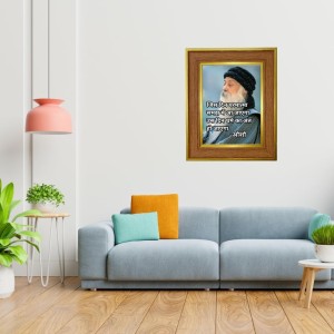 Oshoo Photo Frame 12x16 Inches-Brown Wooden Frame For Home, Office & Temple Decoration And Gifting (F6298) Oshoo Photo Frame 12x16 Inches-Brown Wooden Frame For Home, Office & Temple Decoration And Gifting (F6298)