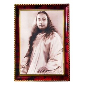 Paramahansa Yogananda Photo Frame For Wall & Table | 7x9 Inch Golden Cherry Finish | Decorative Paramahansa Yogananda Photo Frame For Home, Office & Pooja Room (F11639) Paramahansa Yogananda Photo Frame For Wall & Table | 7x9 Inch Golden Cherry Finish | Decorative Paramahansa Yogananda Photo Frame For Home, Office & Pooja Room (F11639)