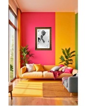 Mahatma Gandhi Big Photo Frame - 20x28 Inches For Home,Temple & Office Decoration (F11263)