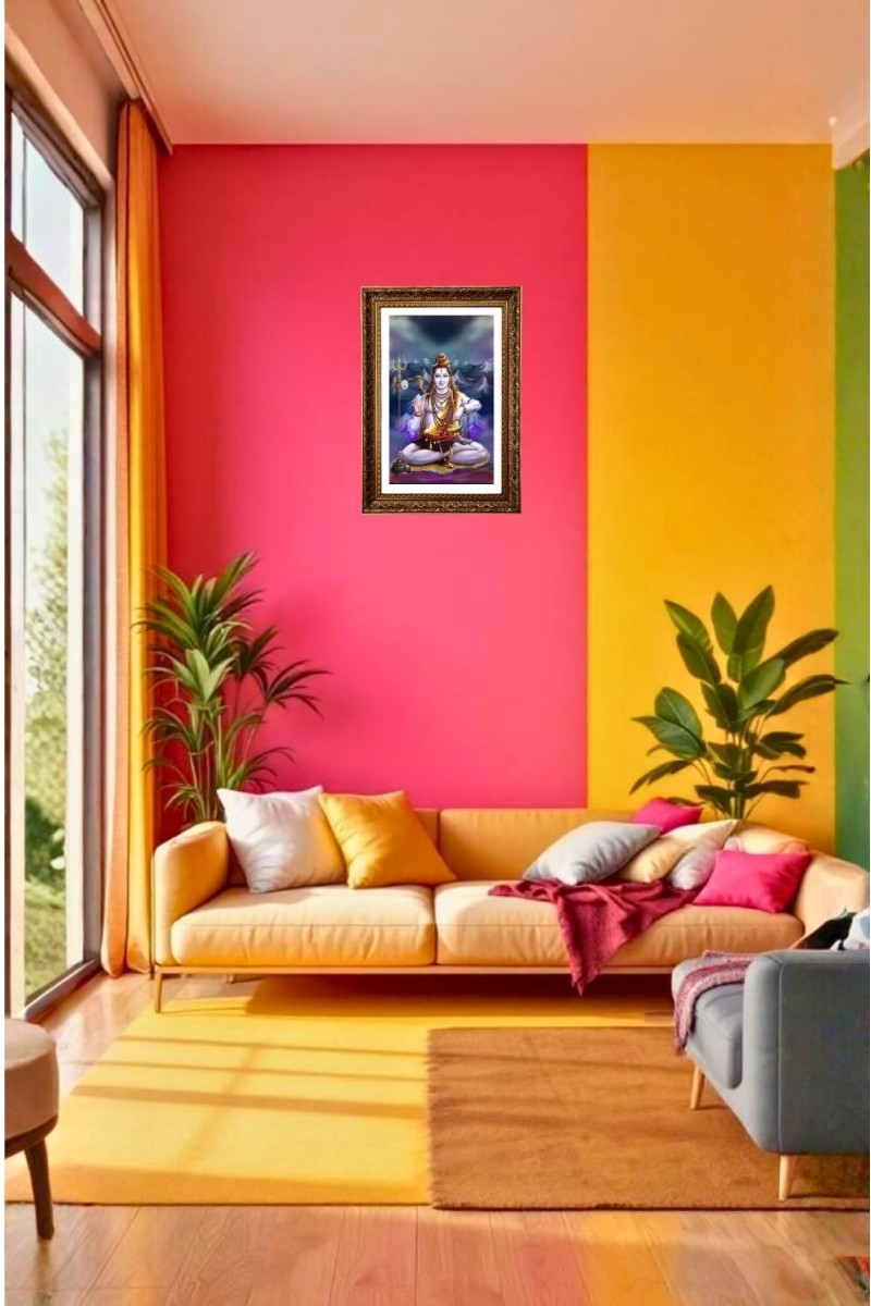 Vertical16X24 Inches Frame Big Photo Frame - 20x28 Inches For Home,Temple & Office Decoration (F11289)