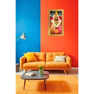 Tulja Bhavani Digital Golden Color Photo Frame | Hindu Religious Wall Decor | 12x19 Inches - Inspirational Wall Art For Office, Home Decor - Ideal Spiritual Gift (F10348) Tulja Bhavani Digital Golden Color Photo Frame | Hindu Religious Wall Decor | 12x19 Inches - Inspirational Wall Art For Office, Home Decor - Ideal Spiritual Gift (F10348)