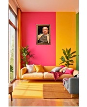 Sardar Vallabhbhai Patel Big Photo Frame - 20x28 Inches For Home,Temple & Office Decoration (F11218)