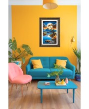 Vertical16X24 Inches Frame Big Photo Frame - 20x28 Inches For Home,Temple & Office Decoration (F10781)
