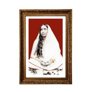 Shree Maa Sarada Devi Big Photo Frame - 20x28 Inches For Home,Temple & Office Decoration (F11162) Shree Maa Sarada Devi Big Photo Frame - 20x28 Inches For Home,Temple & Office Decoration (F11162)