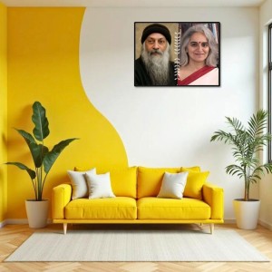 Acharya Rajneesh (Oshoo) &Maa Anand Sheela Laminated Photo - 7x9 Inches, Divine Blessings For Home & Office And Temple Decoration (F16174) Acharya Rajneesh (Oshoo) &Maa Anand Sheela Laminated Photo - 7x9 Inches, Divine Blessings For Home & Office And Temple Decoration (F16174)