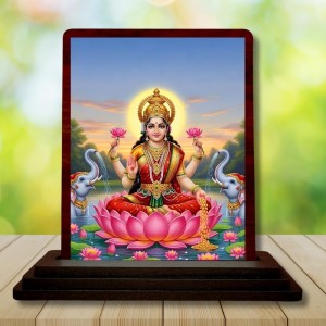 Car Desk/Table Top Maa Laxmi Wooden Photo Stand 3x4 Inches, Compact & Stylish Spiritual Display For Car, Home & Office (Pack Of 1) (F15134) Car Desk/Table Top Maa Laxmi Wooden Photo Stand 3x4 Inches, Compact & Stylish Spiritual Display For Car, Home & Office (Pack Of 1) (F15134)