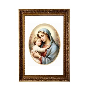 Virgin Mary And Baby Jesus Big Photo Frame - 20x28 Inches For Home,Temple & Office Decoration (F11296) Virgin Mary And Baby Jesus Big Photo Frame - 20x28 Inches For Home,Temple & Office Decoration (F11296)