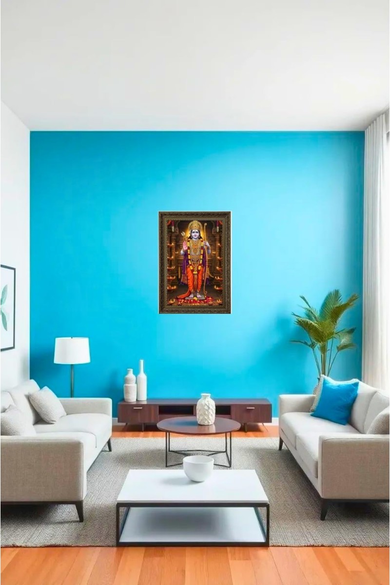 Vertical16X24 Inches Frame Big Photo Frame - 20x28 Inches For Home,Temple & Office Decoration (F11125)