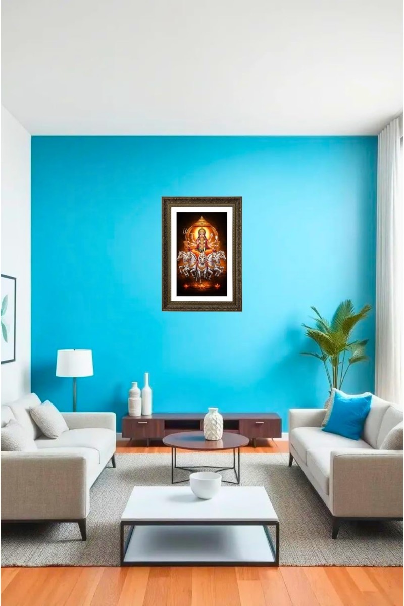 Surya Big Photo Frame - 20x28 Inches For Home,Temple & Office Decoration (F11010)