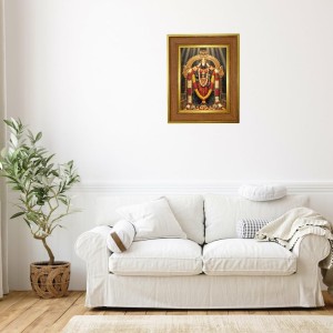 Lord Venkateswara Photo Frame 10x14 Inches-Brown Wooden Frame For Home, Office & Temple Decoration And Gifting (F6274) Lord Venkateswara Photo Frame 10x14 Inches-Brown Wooden Frame For Home, Office & Temple Decoration And Gifting (F6274)