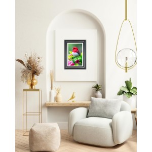 Summer Tanager Photo Wall & Table Frame | 10x14 Inch Black Designer | Perfect For Gifting & Home Decor (F9649) Summer Tanager Photo Wall & Table Frame | 10x14 Inch Black Designer | Perfect For Gifting & Home Decor (F9649)