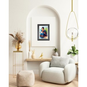 Woman In A Saree Photo Wall & Table Frame | 10x14 Inch Black Designer | Perfect For Gifting & Home Decor (F9659) Woman In A Saree Photo Wall & Table Frame | 10x14 Inch Black Designer | Perfect For Gifting & Home Decor (F9659)