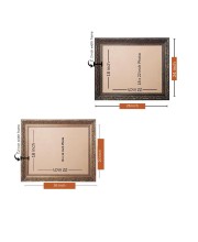 Sri Ramakrishna,Sarada Devi,Swami Vivekananda Big Photo Frame - 22x26 Inches for Home,Temple & Office Decoration