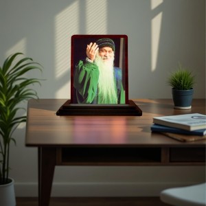 Car Desk/Table Top Osho Wooden Photo Stand 3x4 Inches, Compact & Stylish Spiritual Display For Car, Home & Office (Pack Of 1) (F14439) Car Desk/Table Top Osho Wooden Photo Stand 3x4 Inches, Compact & Stylish Spiritual Display For Car, Home & Office (Pack Of 1) (F14439)