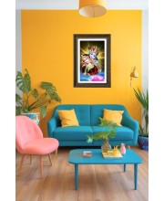 Vertical16X24 Inches Frame Big Photo Frame - 20x28 Inches For Home,Temple & Office Decoration (F10790)