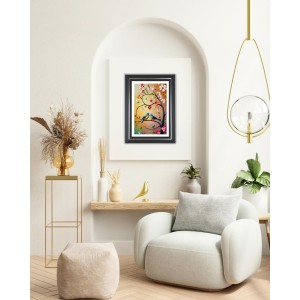 Two Colorful Birds Photo Wall & Table Frame | 10x14 Inch Black Designer | Perfect For Gifting & Home Decor (F9593) Two Colorful Birds Photo Wall & Table Frame | 10x14 Inch Black Designer | Perfect For Gifting & Home Decor (F9593)
